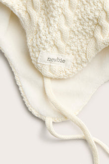 Baby & kids white knitted hat