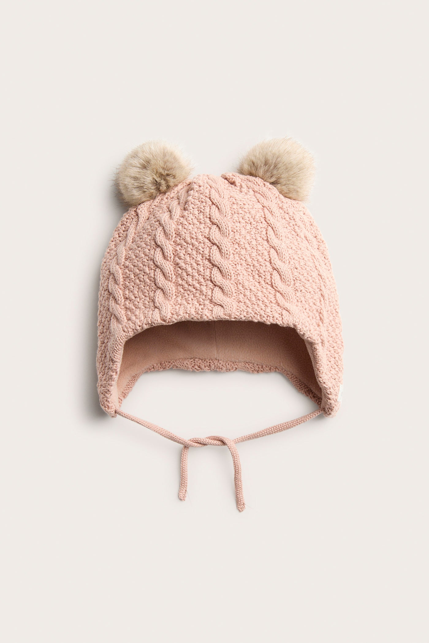 Baby & kids white knitted hat – Newbie