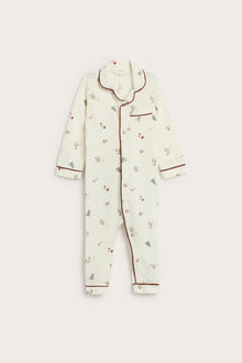 Baby white christmas pyjamas