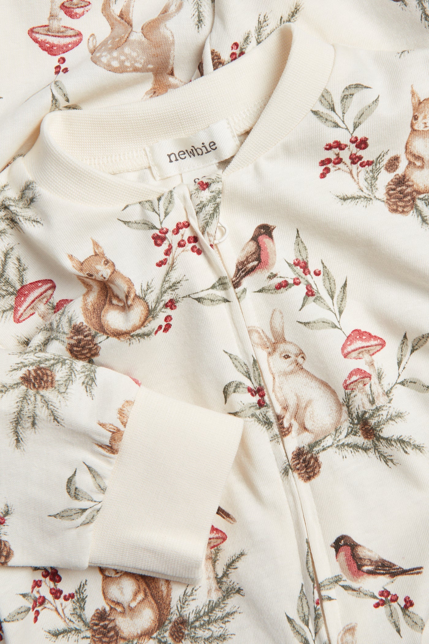 Baby white Christmas pyjamas