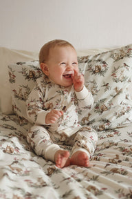 Baby white Christmas pyjamas