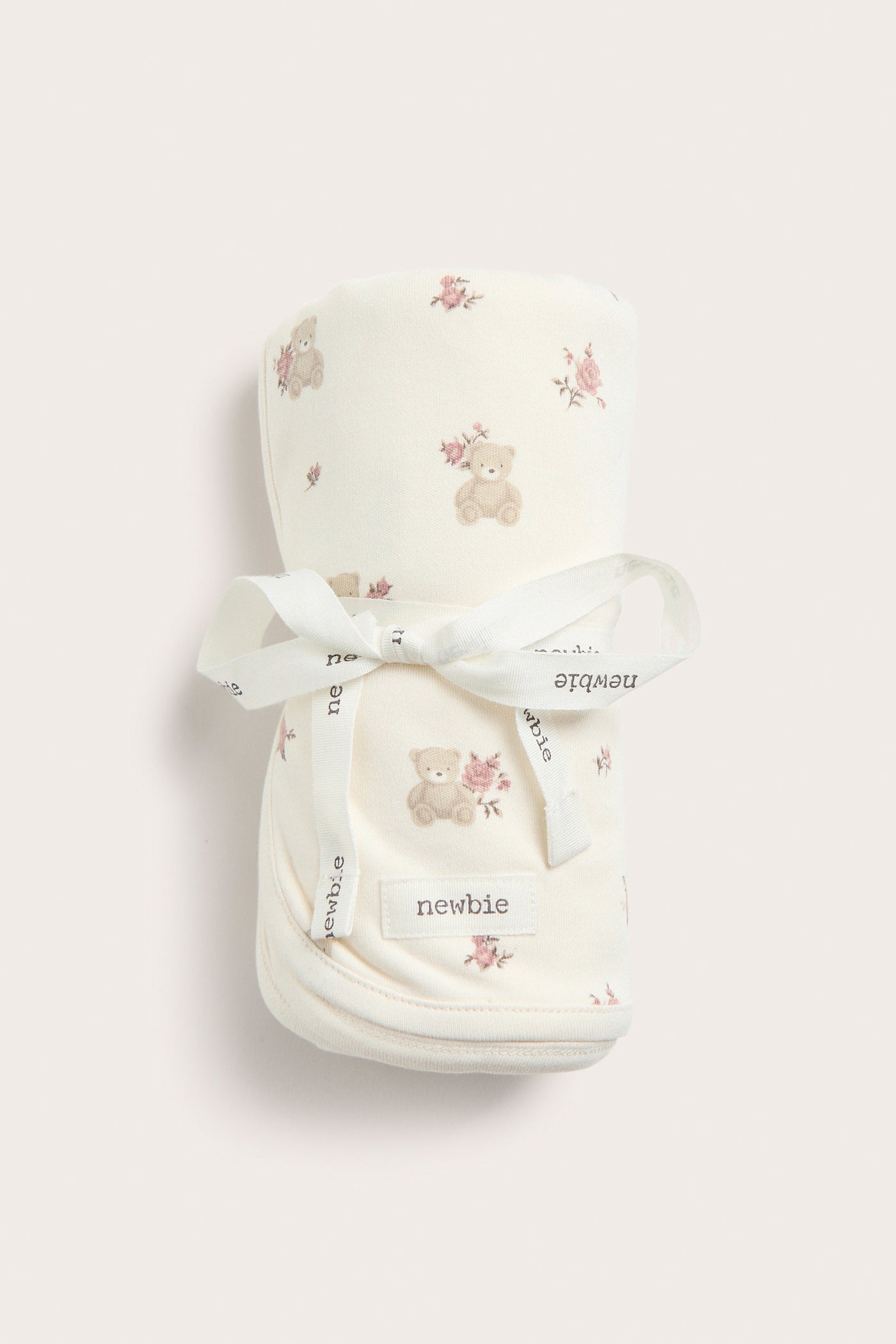 Baby white teddy bear blanket