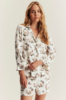 Women's white Christmas pyjamas