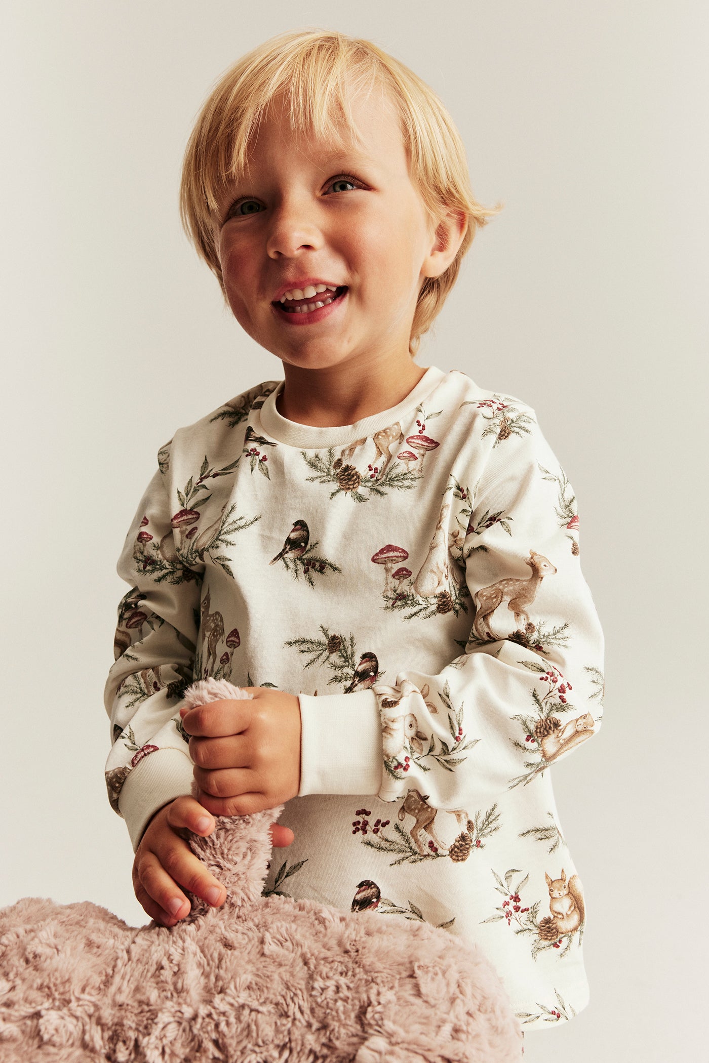 Baby & kids' white Christmas pyjamas