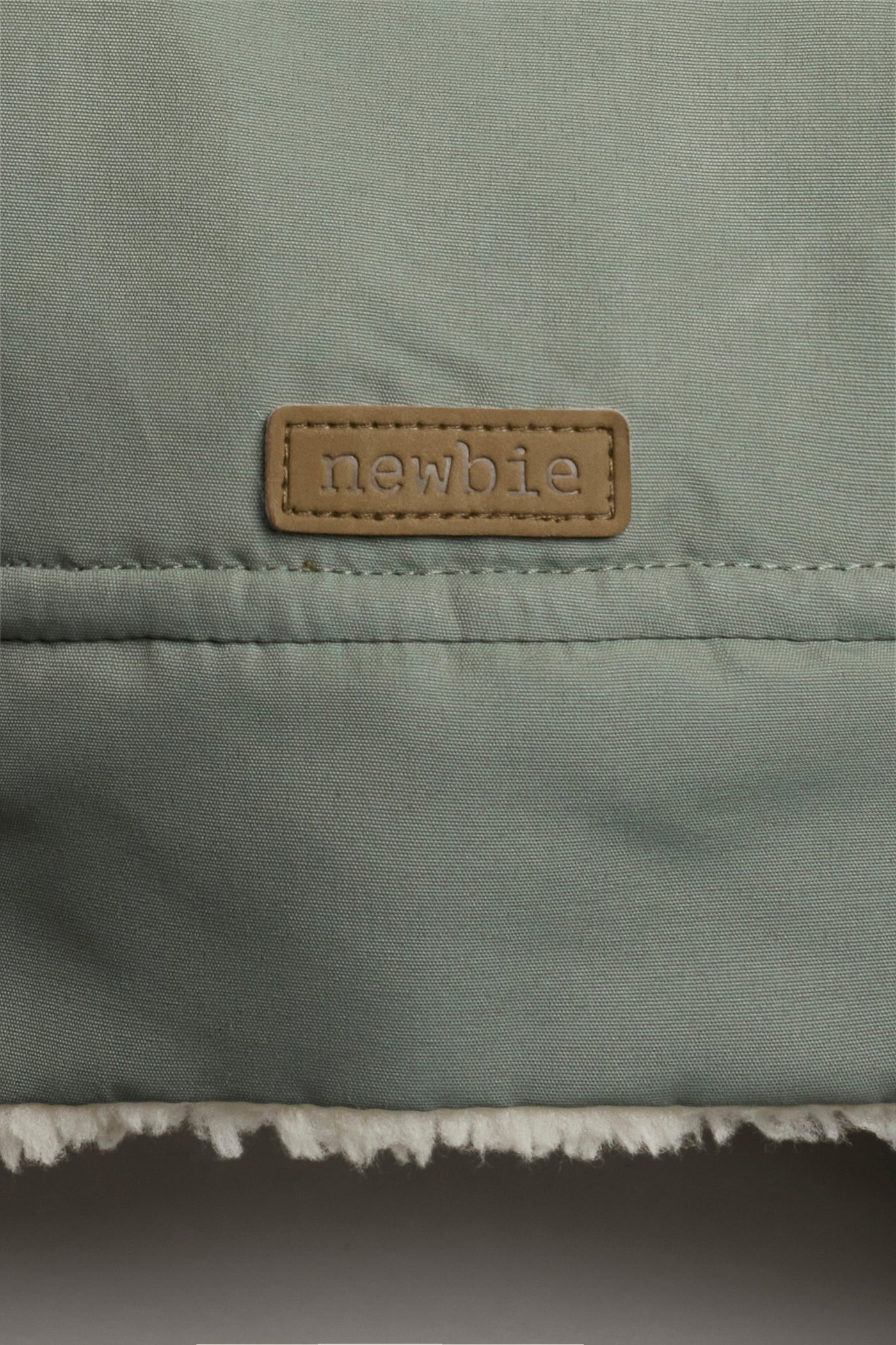 Baby and kids green water-repellent hat