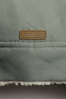 Baby and kids green water-repellent hat