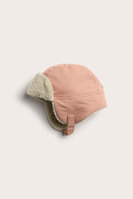 Baby and kids pink water-repellent hat
