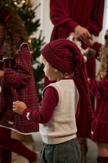 Baby and kids red Santa hat