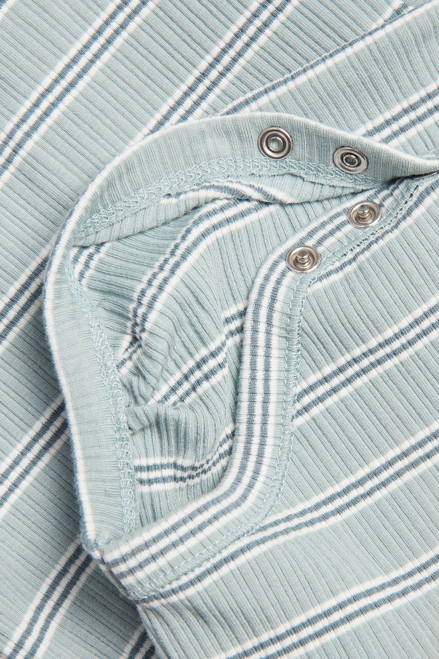 Baby green ribbed bodysuit