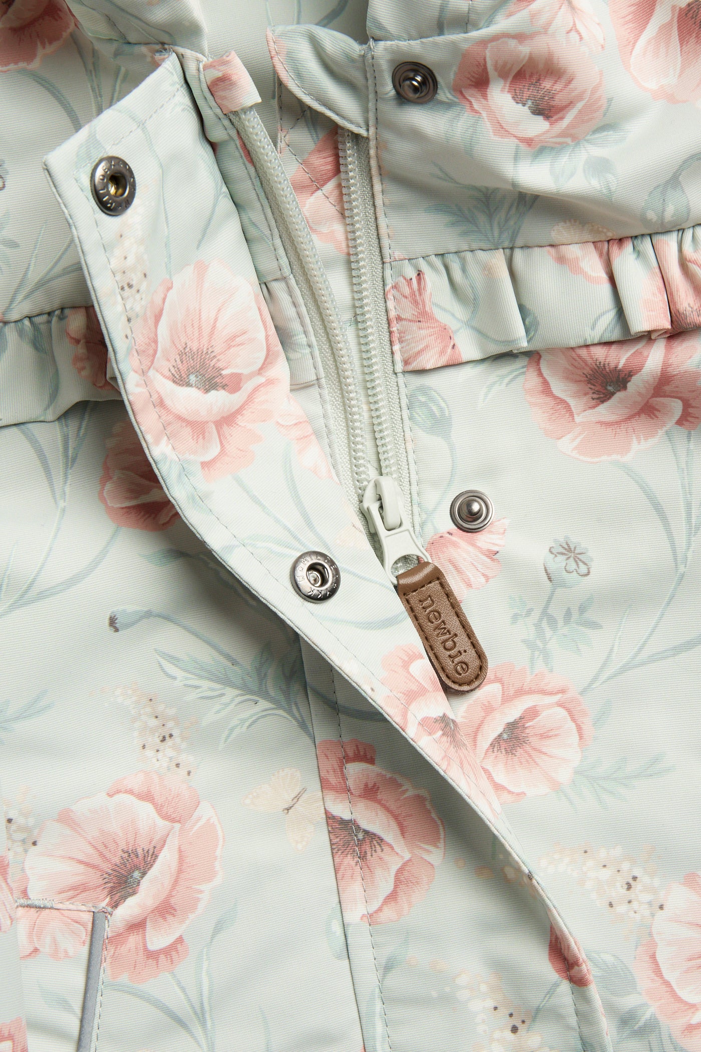 Baby & kids green floral windproof jacket – Newbie