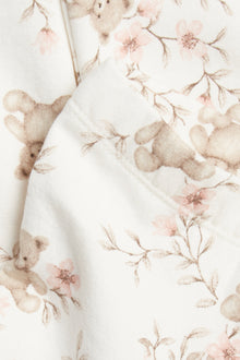 Baby white leggings with brushed inside