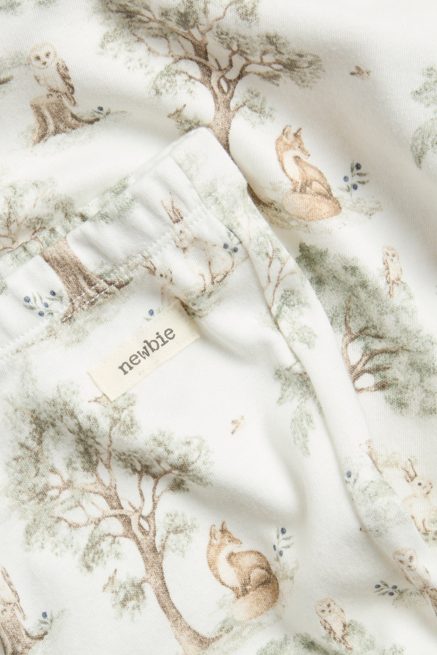 Baby & kids white forest patterned pyjamas