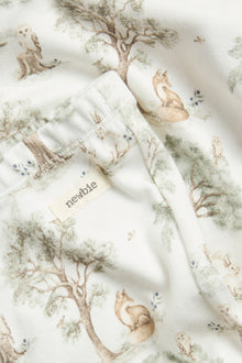 Baby & kids white forest patterned pyjamas