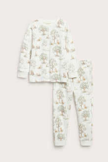 Baby & kids white forest patterned pyjamas