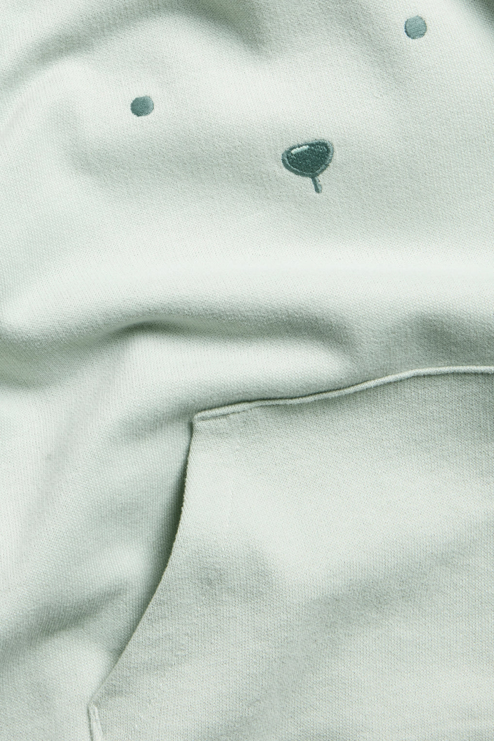 Kids #39 green sweatshirt with pocket Newbie