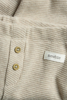Baby beige waffle leggings