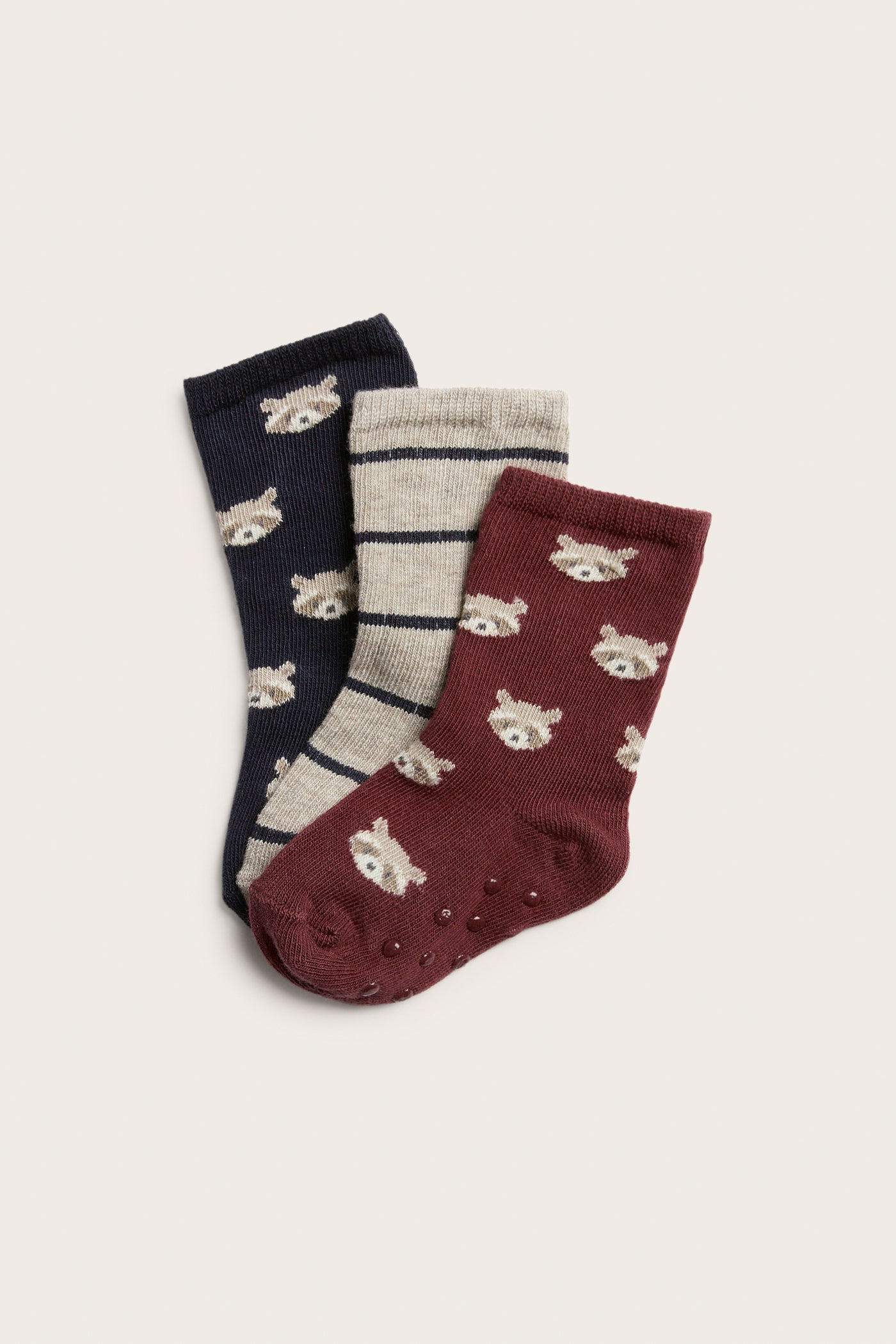 Baby multi-colored socks 3-pack