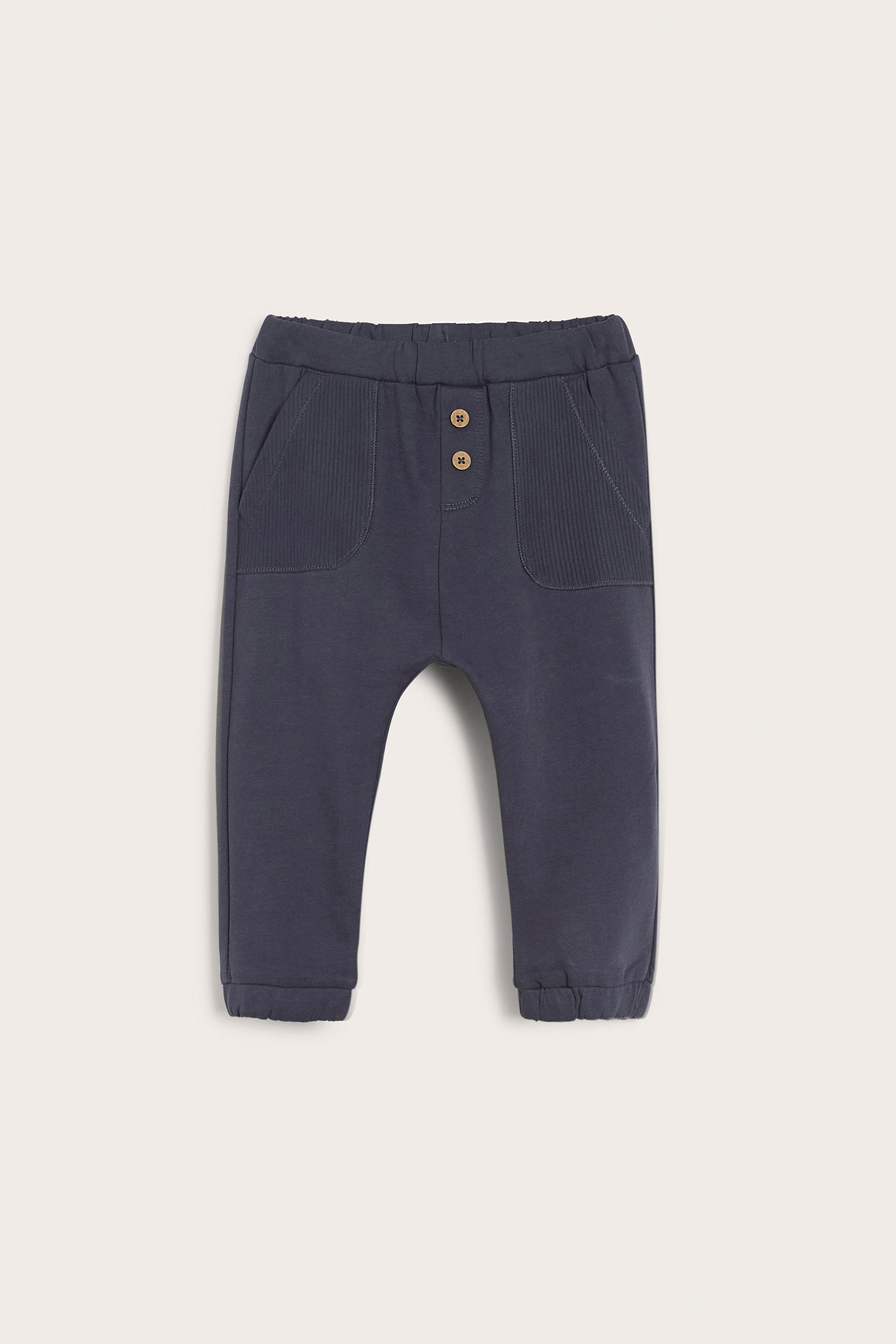 Baby navy blue jogging trousers