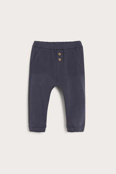 Baby navy blue jogging trousers