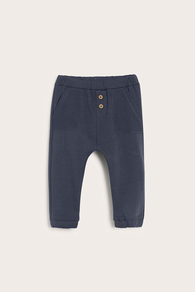 Baby navy blue jogging trousers