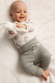 Baby beige soft basic leggings