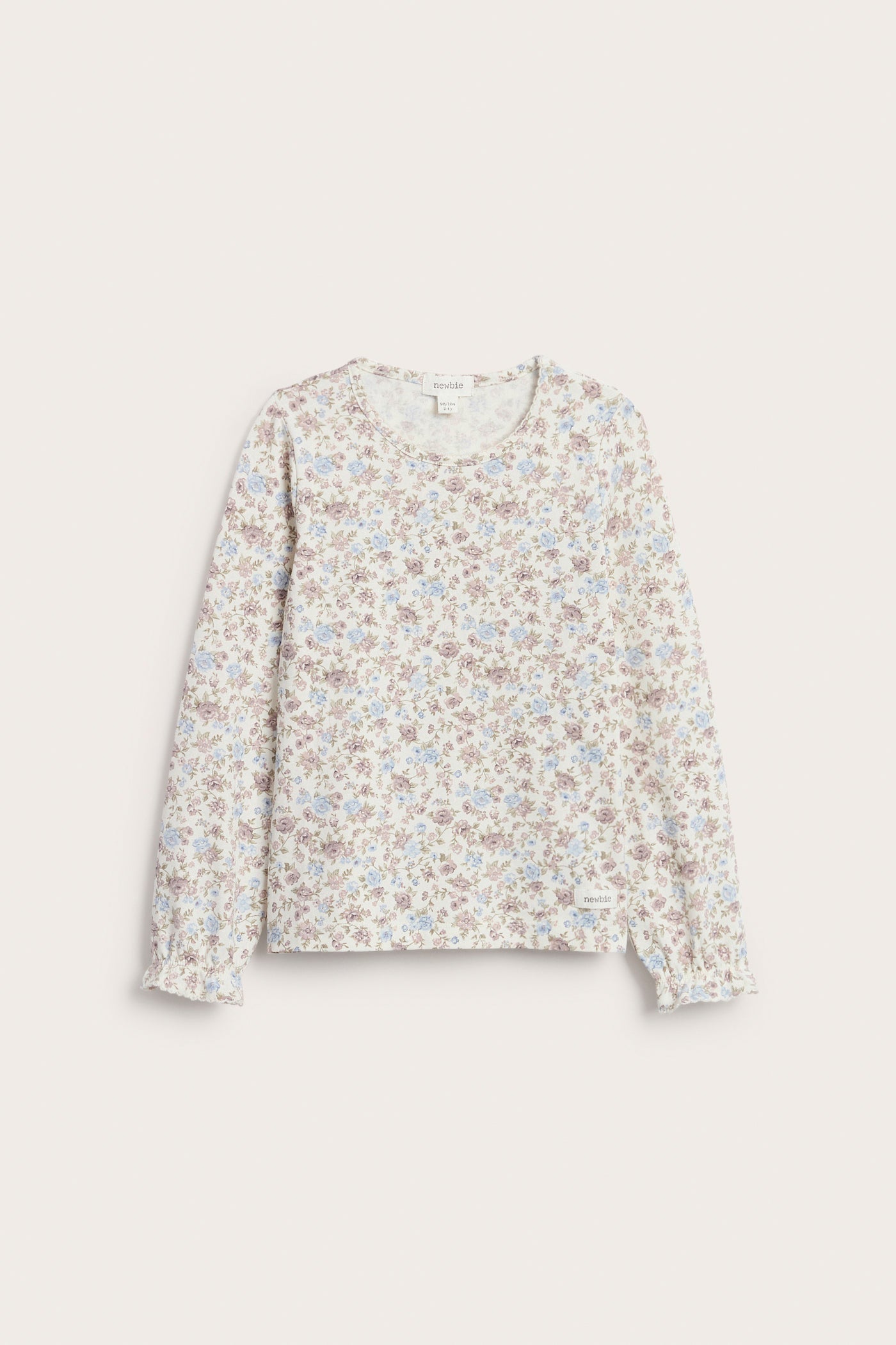 Baby & kids' white floral long-sleeve top