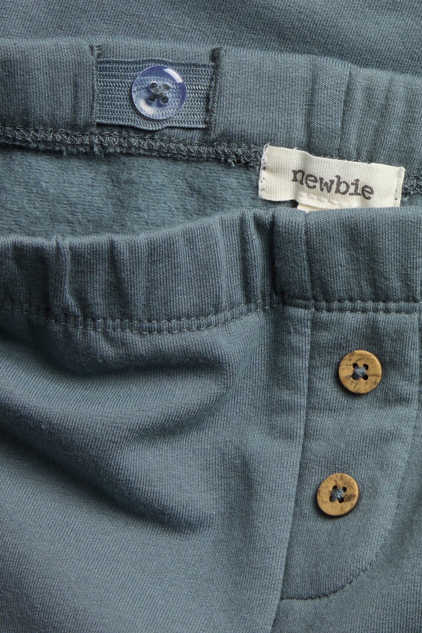 Kids´ blue fleece leggings