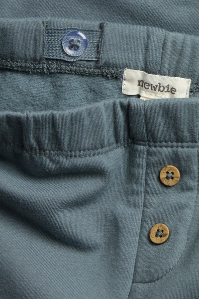 Kids´ blue fleece leggings