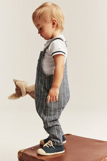 Baby white short sleeve sailor bodysuit