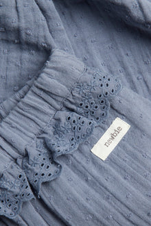 Baby blue frill trousers