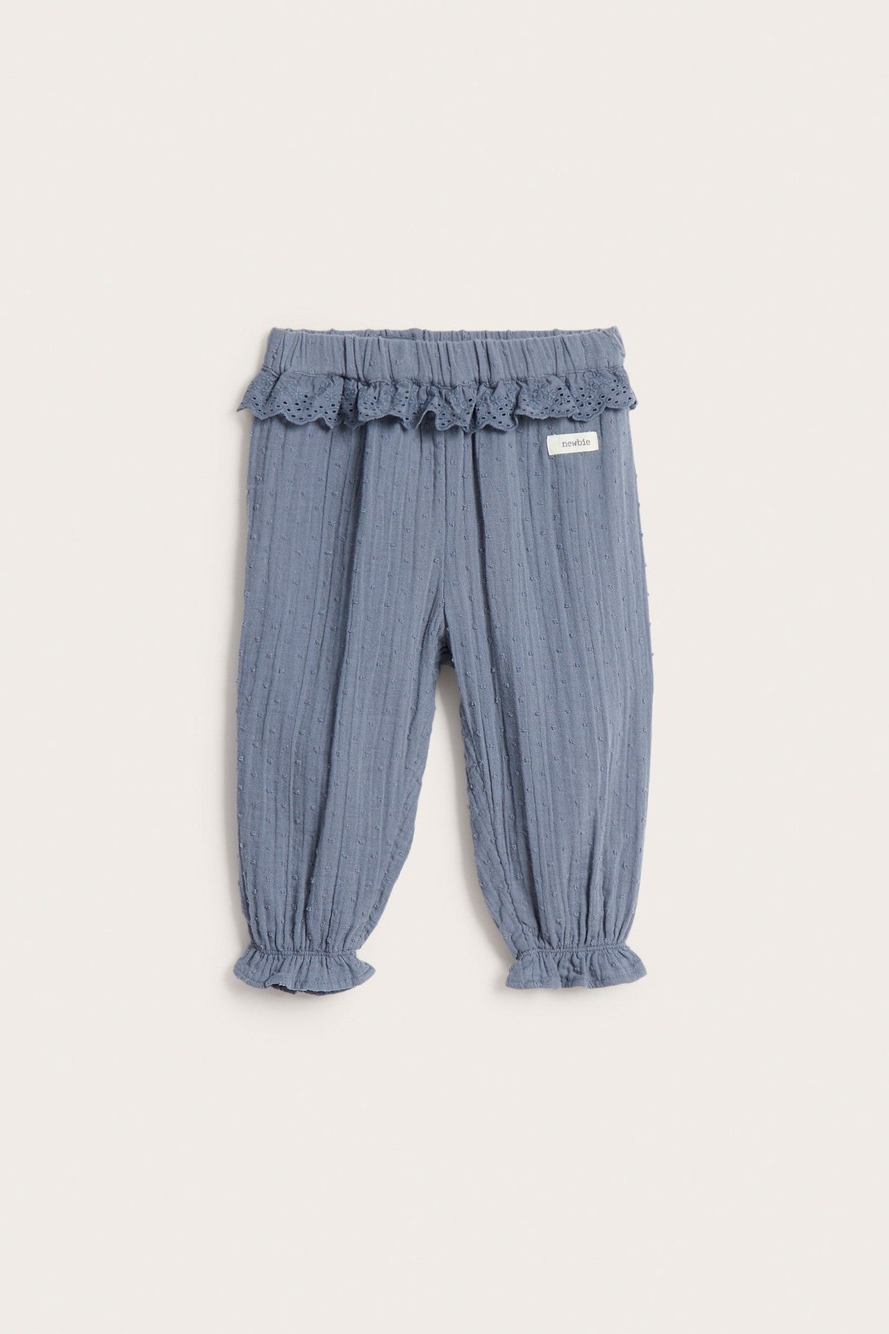 Baby blue frill trousers
