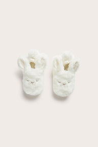 Baby & kids white knitted slippers