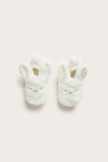 Baby & kids white knitted slippers