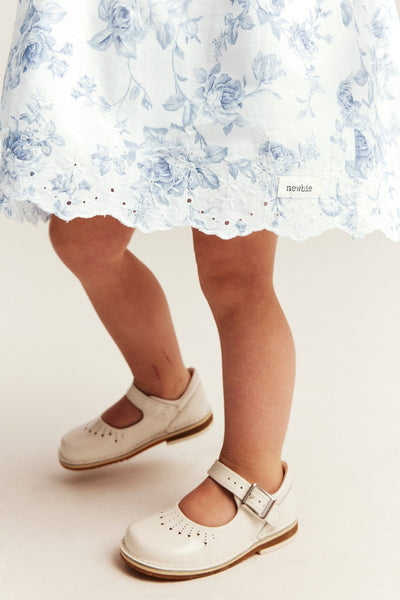 Baby floral dress with embroidery