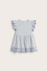 Kids peplum blouse with embroidery