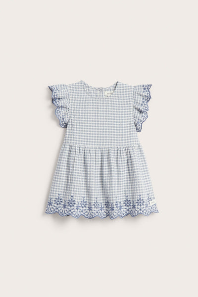 Kids peplum blouse with embroidery