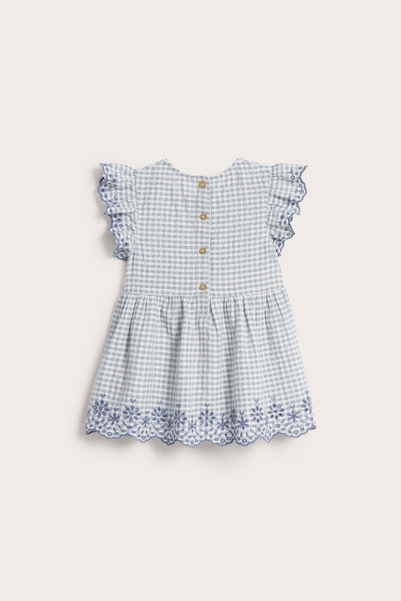 Kids peplum blouse with embroidery