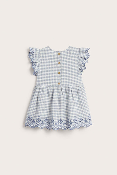 Kids peplum blouse with embroidery