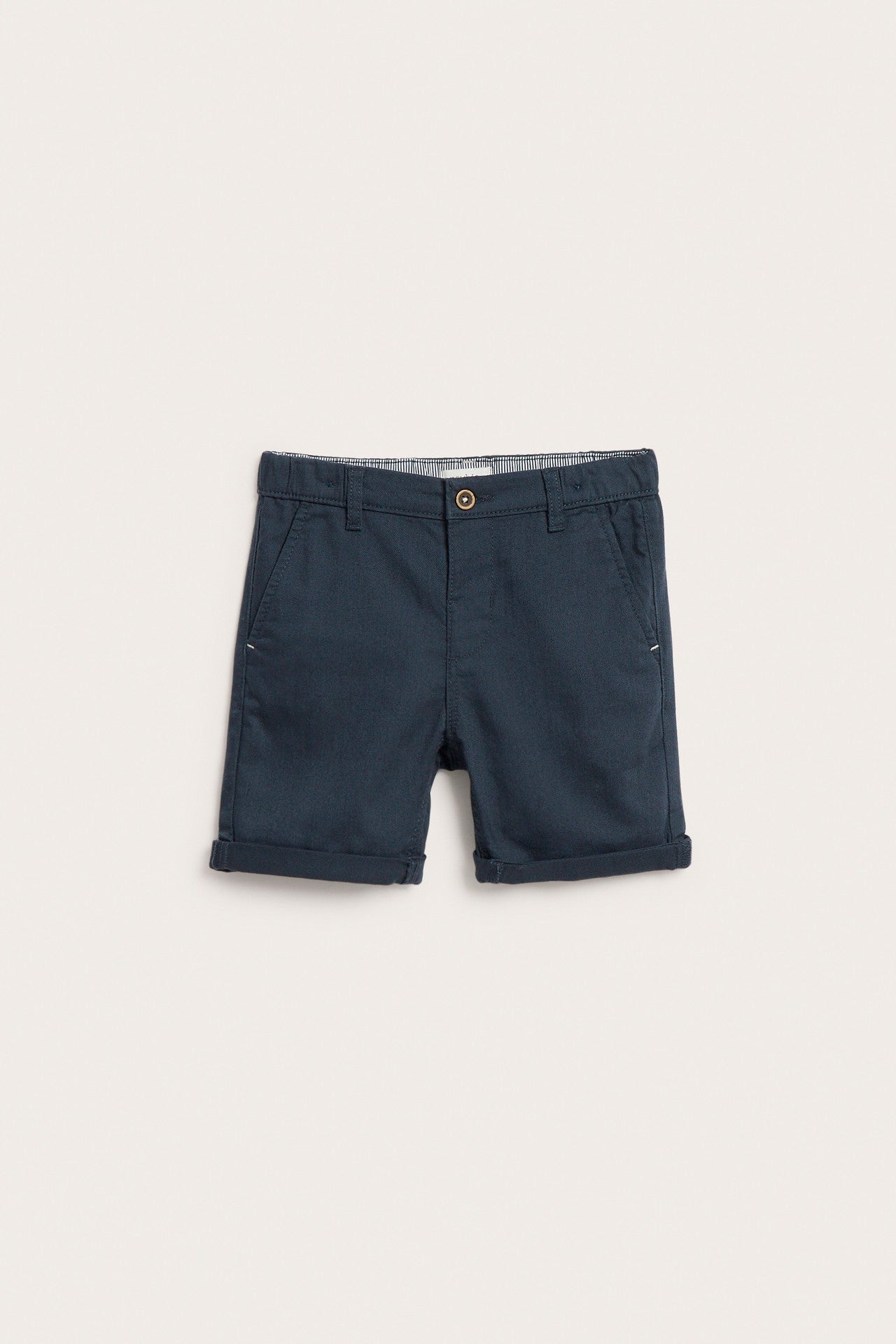 Kids blue shorts with pockets