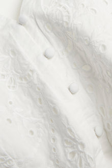 Women’s white embroidered dress