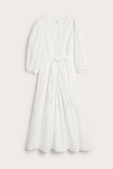 Women’s white embroidered dress