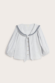 Women's blouse with sailor collar