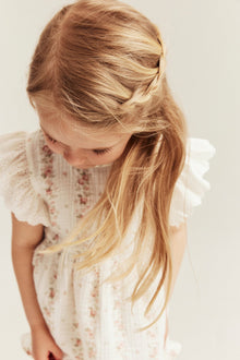 Kids 2-piece floral muslin set