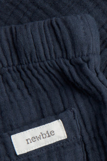 Baby blue muslin trousers