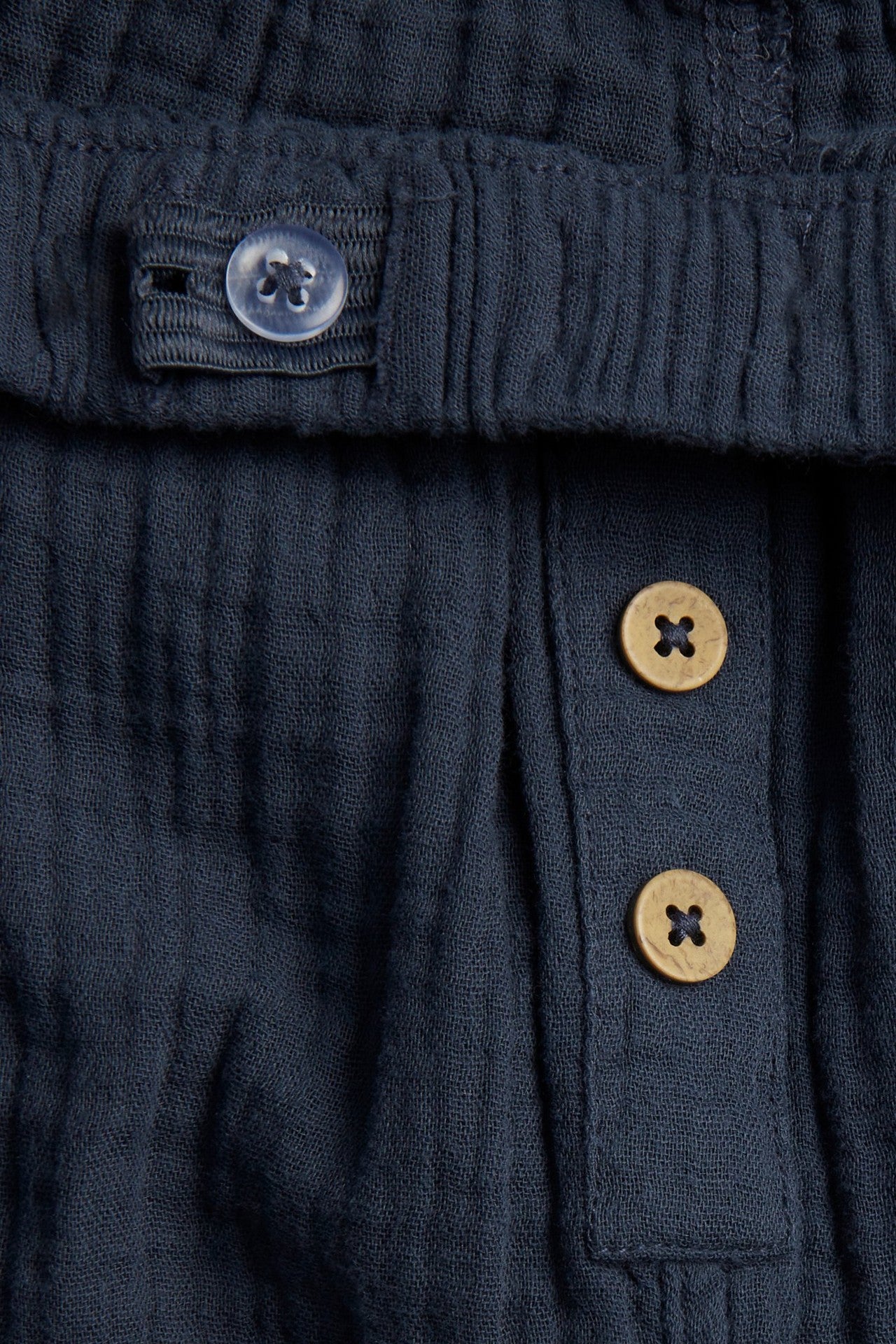 Kids blue muslin trousers