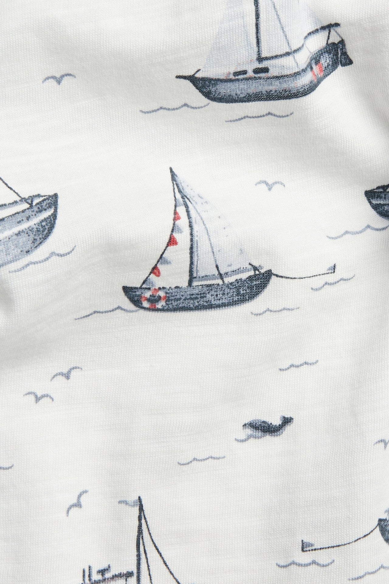 Kids sailing boat themed t-shirt