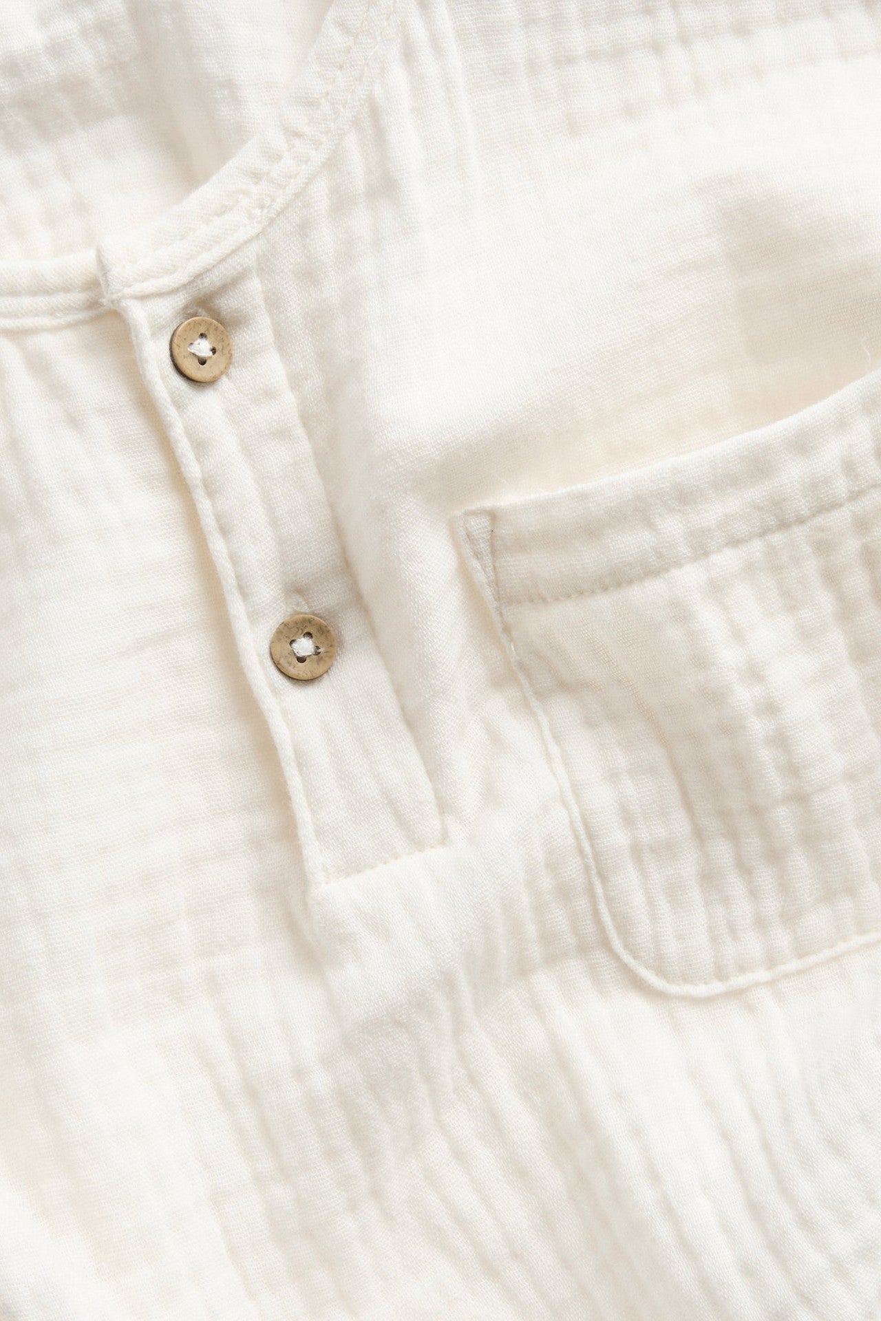 Kids long sleeve muslin top