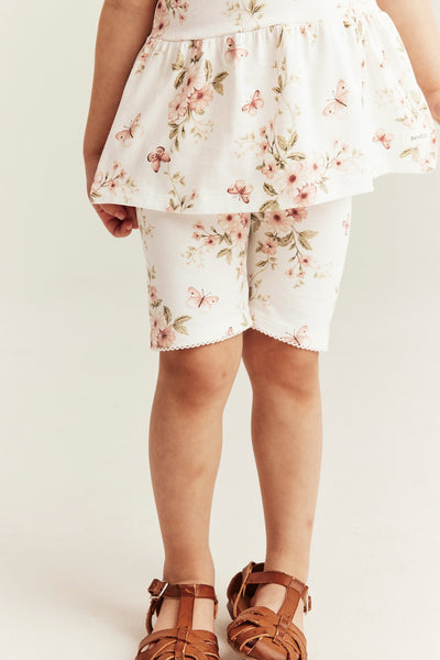 Kids floral cycling shorts