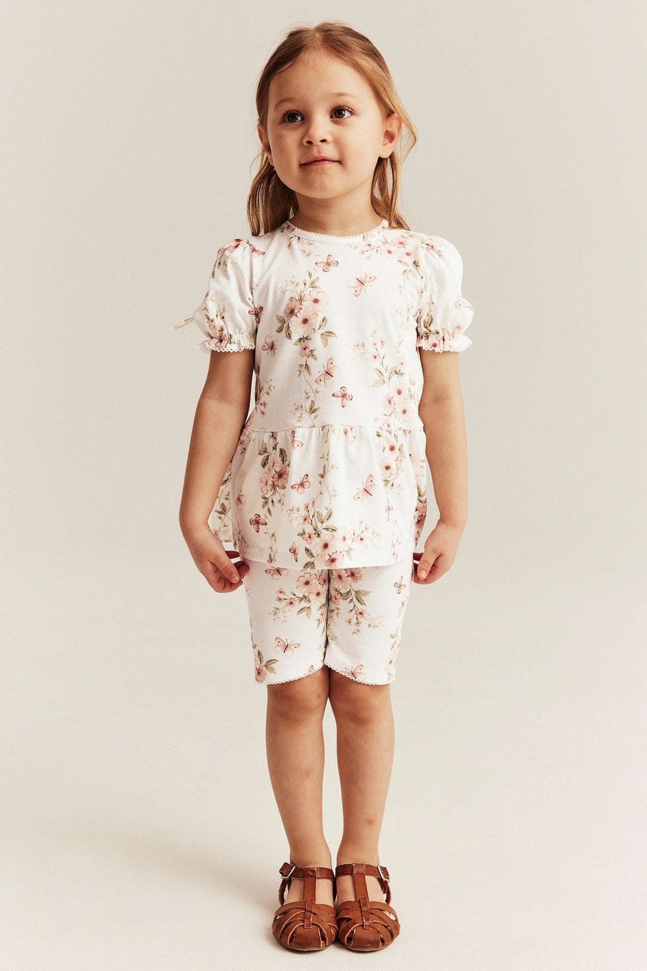 Kids floral cycling shorts