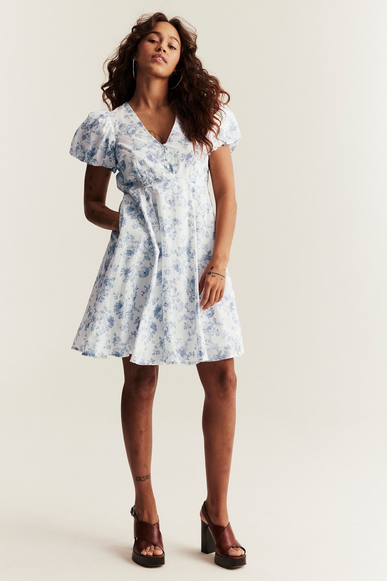 Women's floral dress